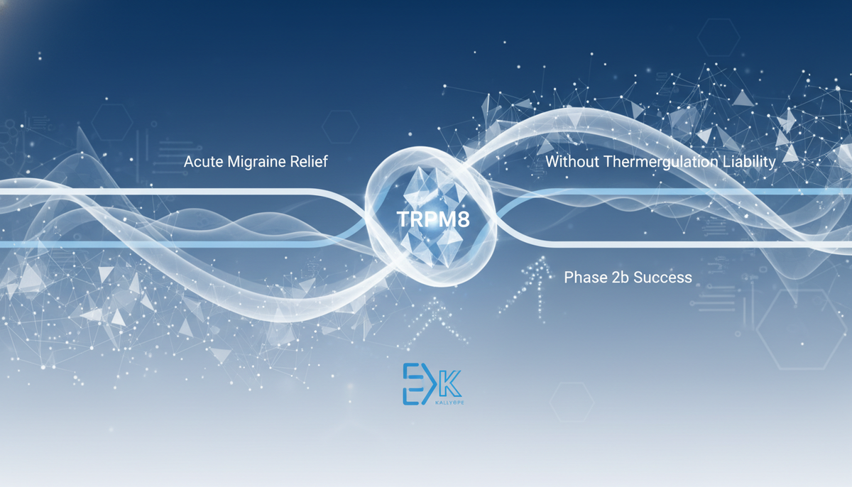 TRPM8 Validation: Elismetrep Shows Promise in Phase 2b for Acute Migraine Without Thermoregulation Liability