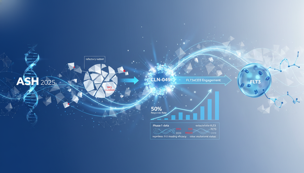 Clinical Breakthrough at ASH 2025: CLN-049 Demonstrates 50% Response Rate in TP53-Mutated AML via Novel FLT3xCD3 Engagement